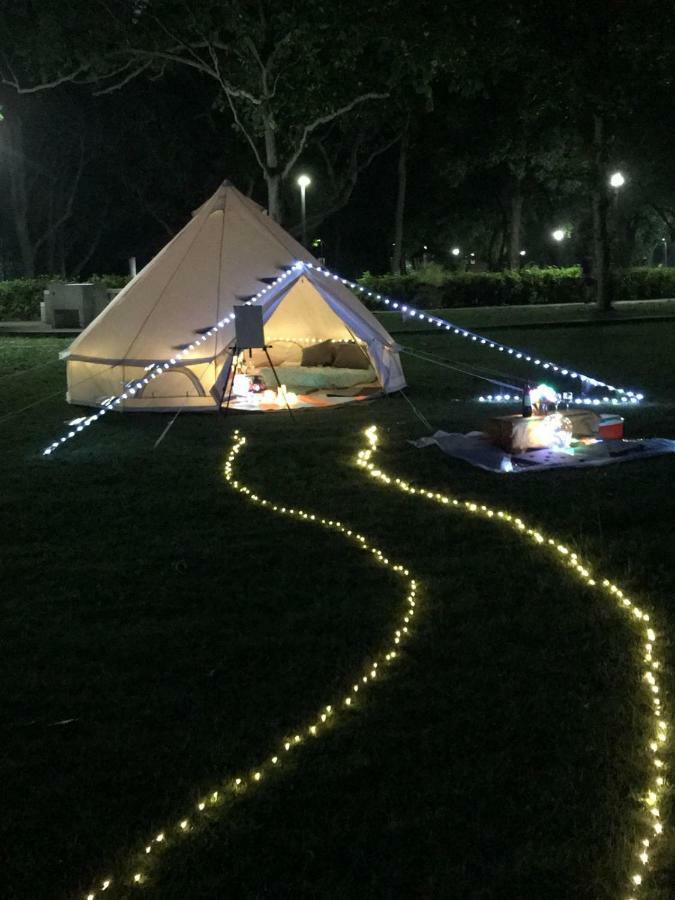 Glamping Kaki - Medium Bell Tent สิงคโปร์ ภายนอก รูปภาพ