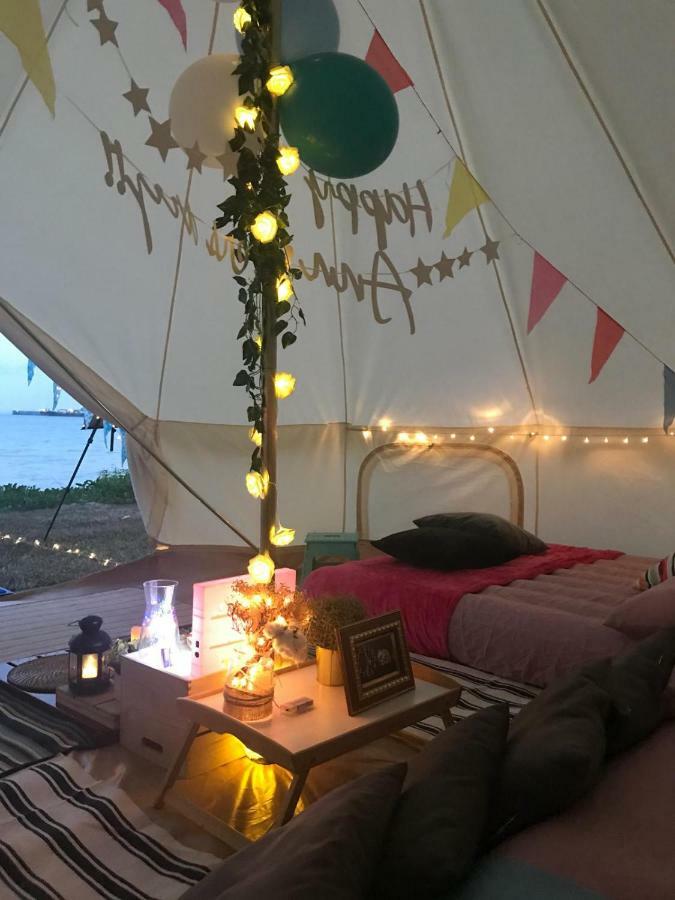 Glamping Kaki - Medium Bell Tent สิงคโปร์ ภายนอก รูปภาพ