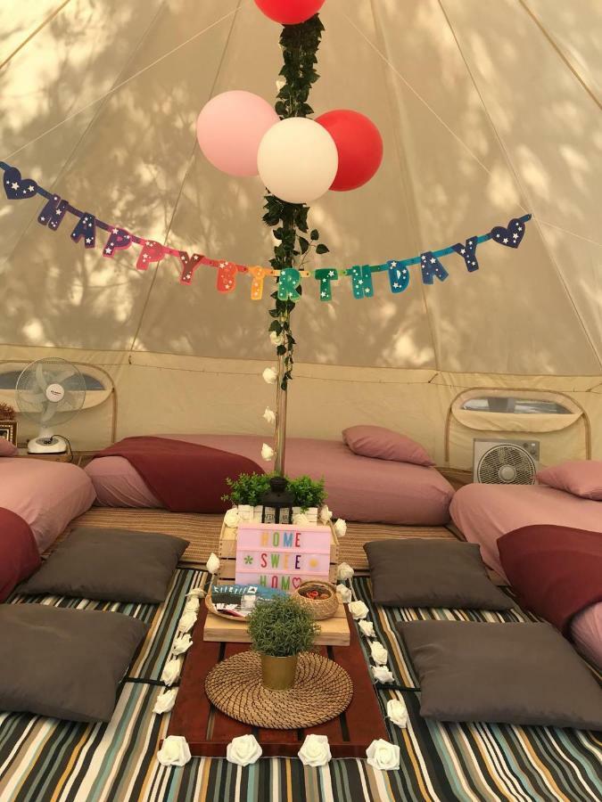 Glamping Kaki - Medium Bell Tent สิงคโปร์ ภายนอก รูปภาพ