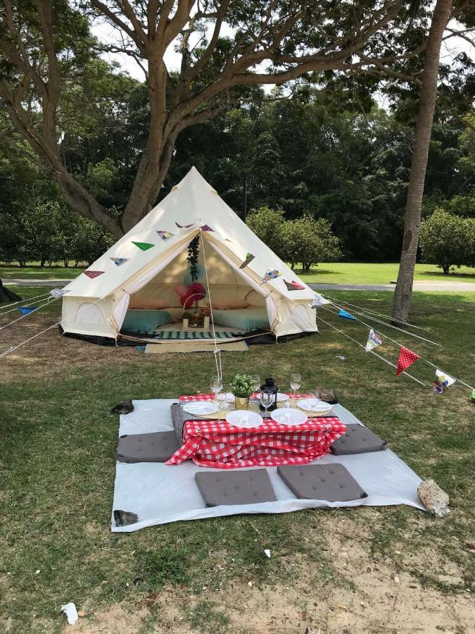 Glamping Kaki - Medium Bell Tent สิงคโปร์ ภายนอก รูปภาพ