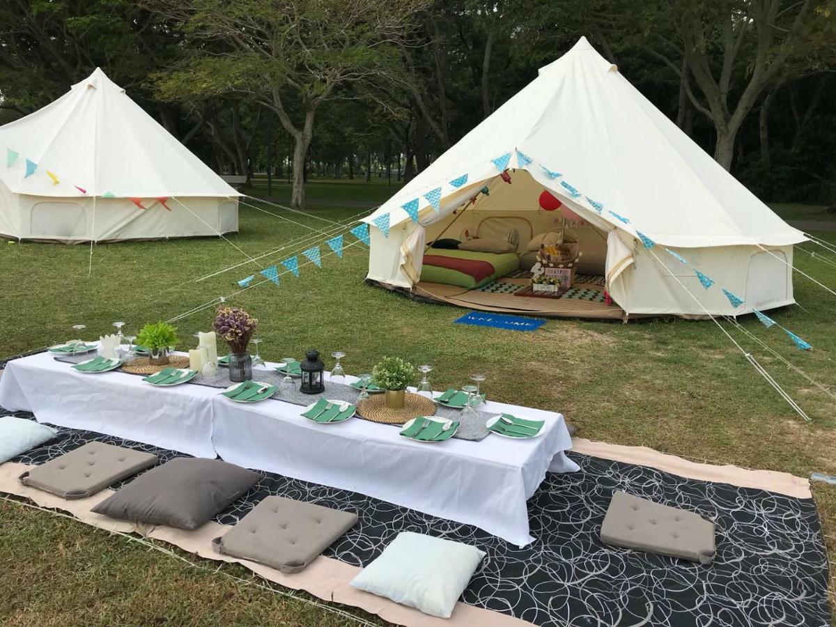 Glamping Kaki - Medium Bell Tent สิงคโปร์ ภายนอก รูปภาพ